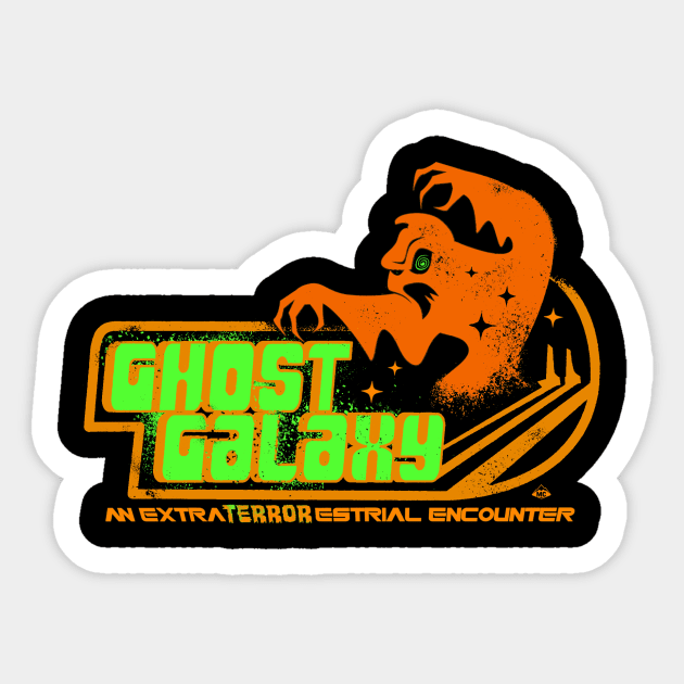 Ghost Galaxy: ExtraTERRORestrial Encounter Sticker by SkprNck